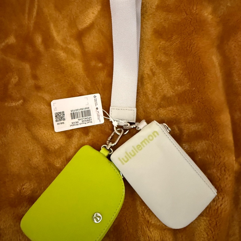 Lululemon Athletica Green and White Phone Case Durable Accessory